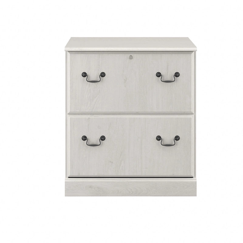 Lateral File Cabinet in Harvest Cherry — Lockable, ANSI/BIFMA Certified