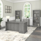 Lateral File Cabinet in Harvest Cherry — Lockable, ANSI/BIFMA Certified