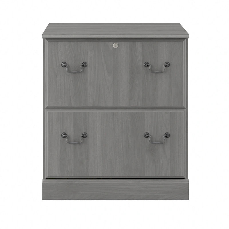 Lateral File Cabinet in Harvest Cherry — Lockable, ANSI/BIFMA Certified