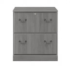 Lateral File Cabinet in Harvest Cherry — Lockable, ANSI/BIFMA Certified