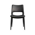 Set of 2 Modern Minimalist PU Leather Dining Chairs