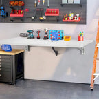 Floating Wall Mount Desk, Foldable Table for Home or Office