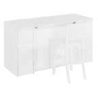 Murphy Bed with Storage Drawers, Cabinets & Built-In USB Charging Ports