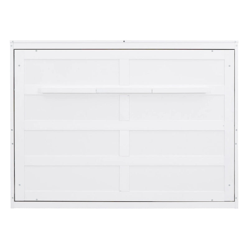 Full Size Wooden Wall Murphy Bed — Space-Saving Foldable Wall Bed