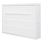 Full Size Wooden Wall Murphy Bed — Space-Saving Foldable Wall Bed