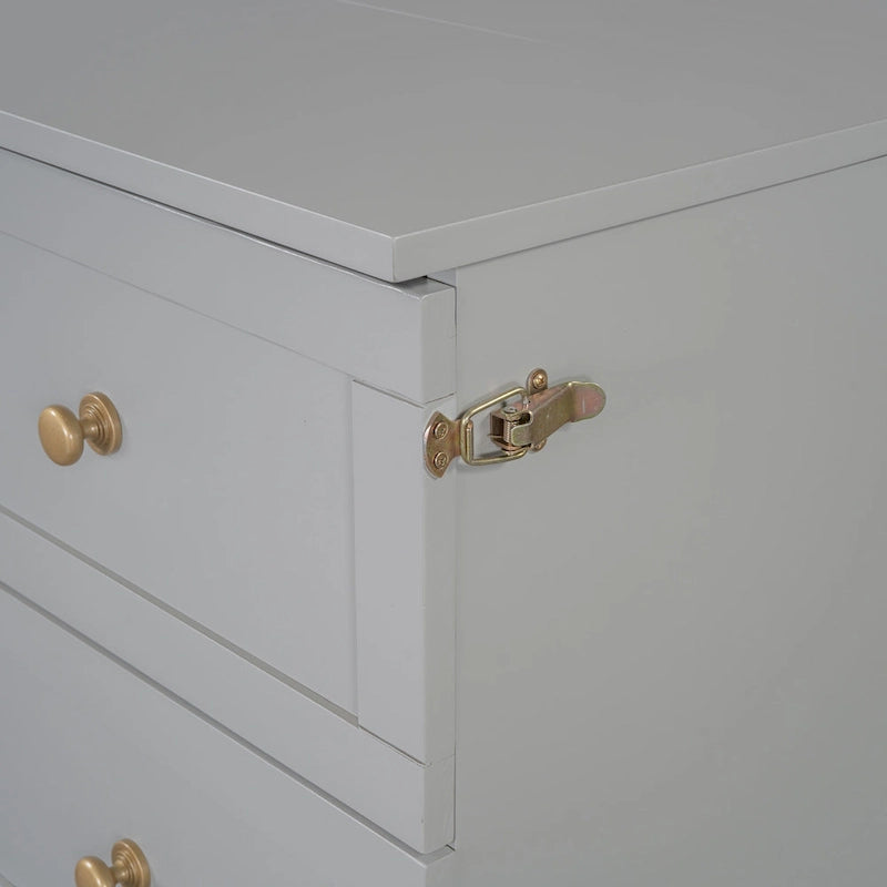 Full Size Murphy Bed with Storage Drawers & Space-Saving Cabinet Design