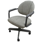 Swivel Tilt Kitchen Caster Chair with Wheels M-79 - 18 inch Seat