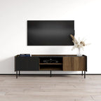 Modern 2-Door TV Stand Console — Fits Up to 70", Matte Finish, EU-Made