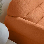 [VIDEO provided]modern boucle loveseat for Living room