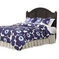 King Headboard — British Tropical Design, Espresso or Brushed White Finish