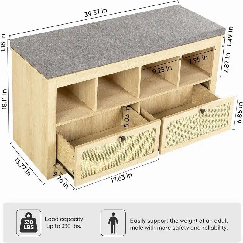 Shoe Storage Bench